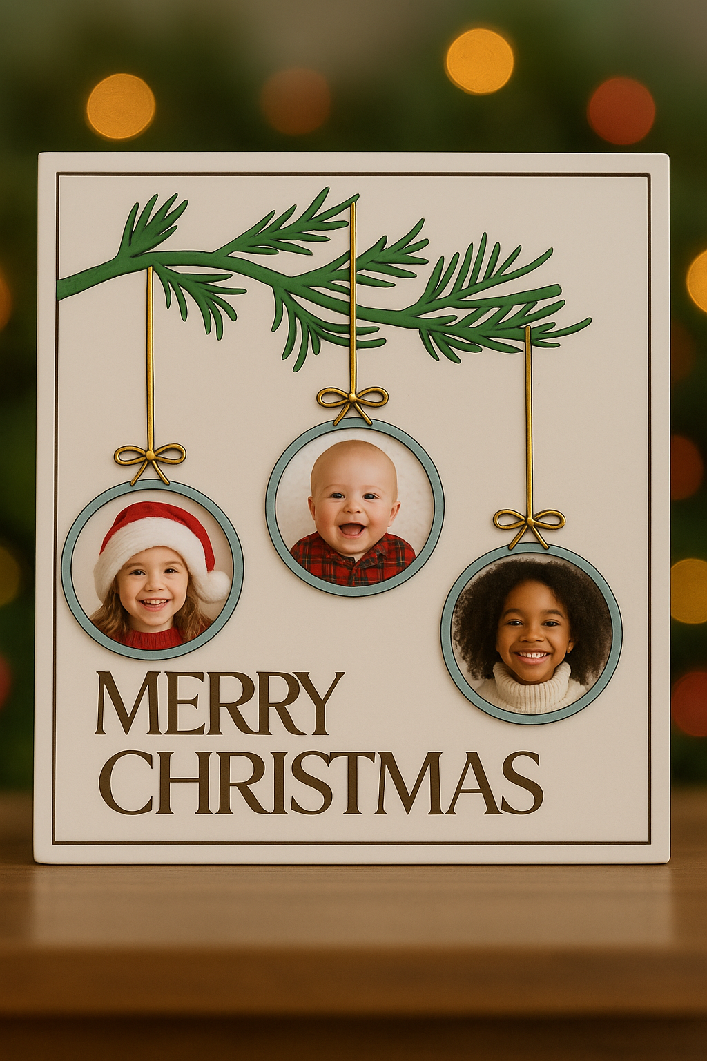 8x10 Merry Christmas Magnet Frame Display