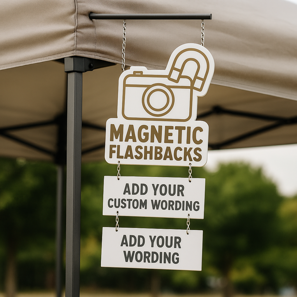 Custom Canopy Sign Logo Outlined