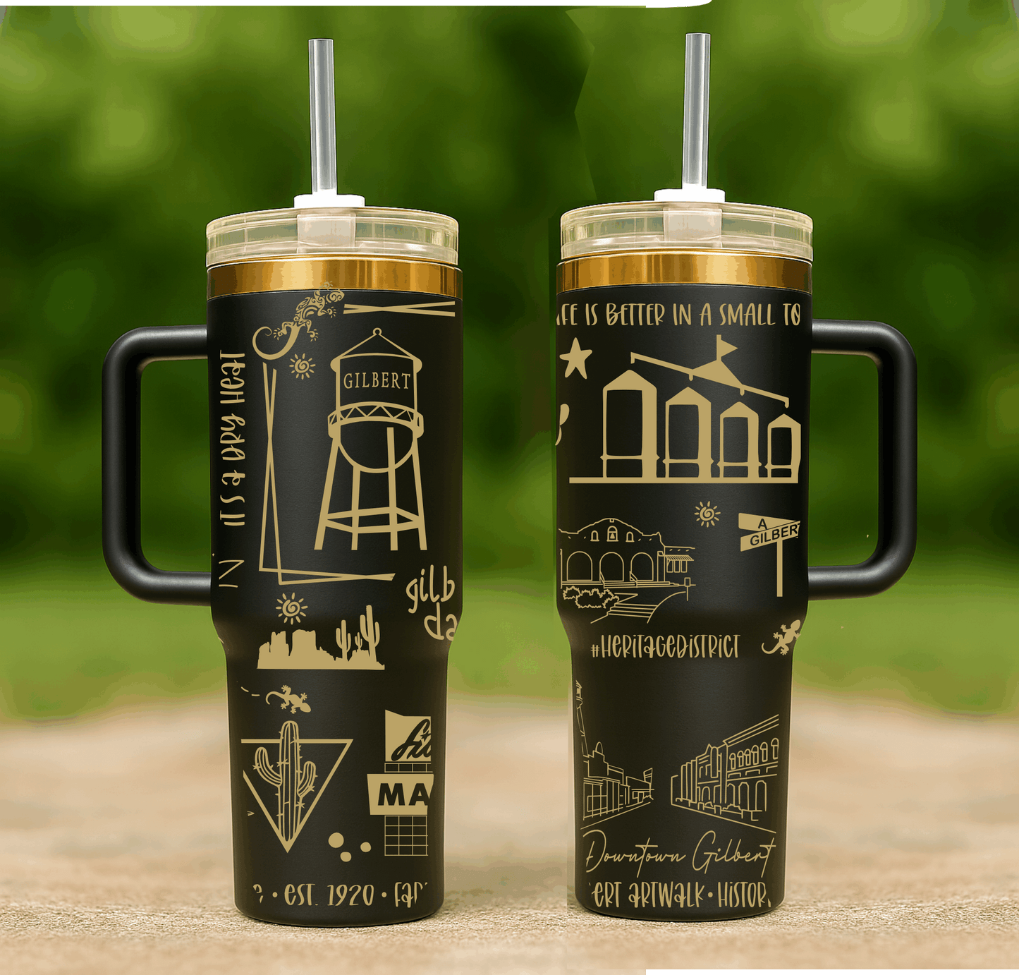 Gilbert Town 40oz Tumbler