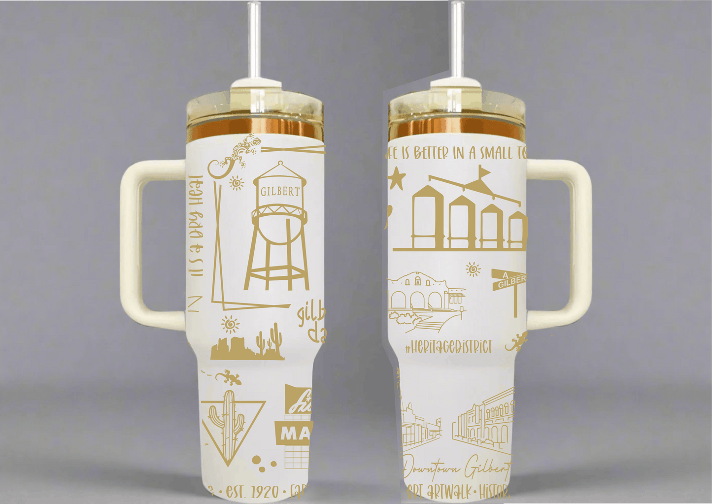 Gilbert Town 40oz Tumbler