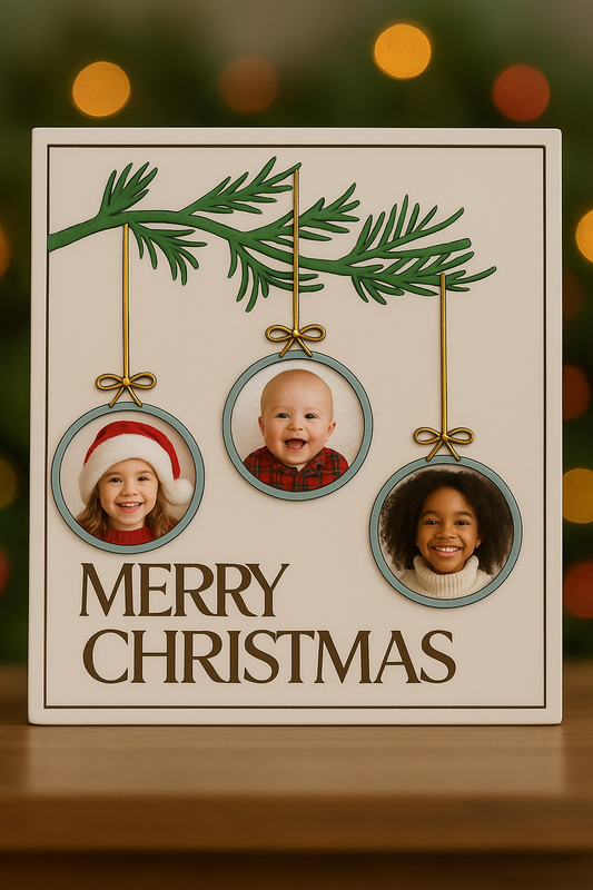 8x10 Merry Christmas Magnet Frame Display