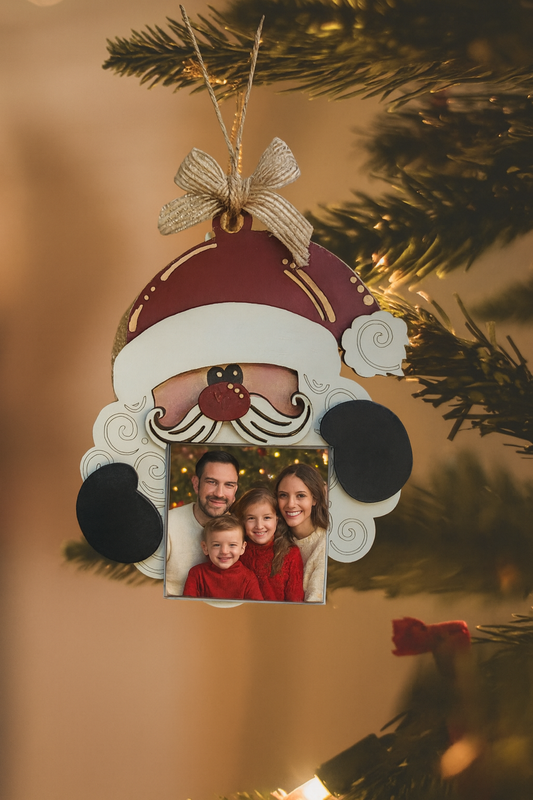 Santa Custom Magnet Ornament WS